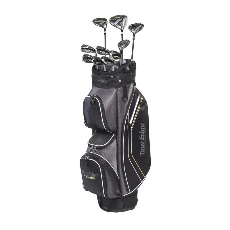 Tour Edge TE-200 Complete Set|Right-Handed|Left-Handed|Graphite – Senior|Steel – Uniflex