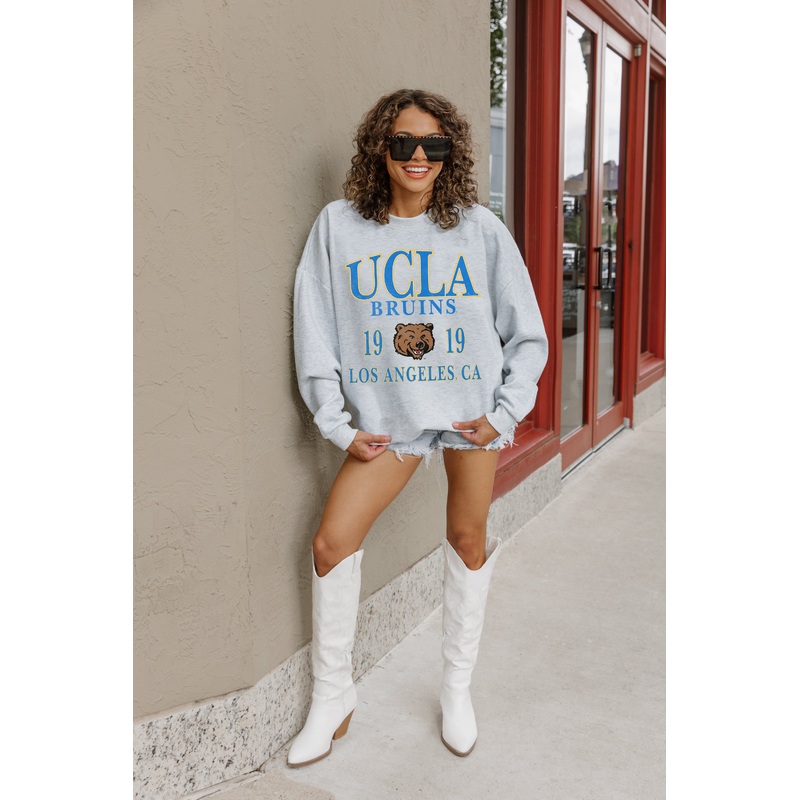 UCLA BRUINS Allegiance Fleece Drop-Shoulder Pullover
