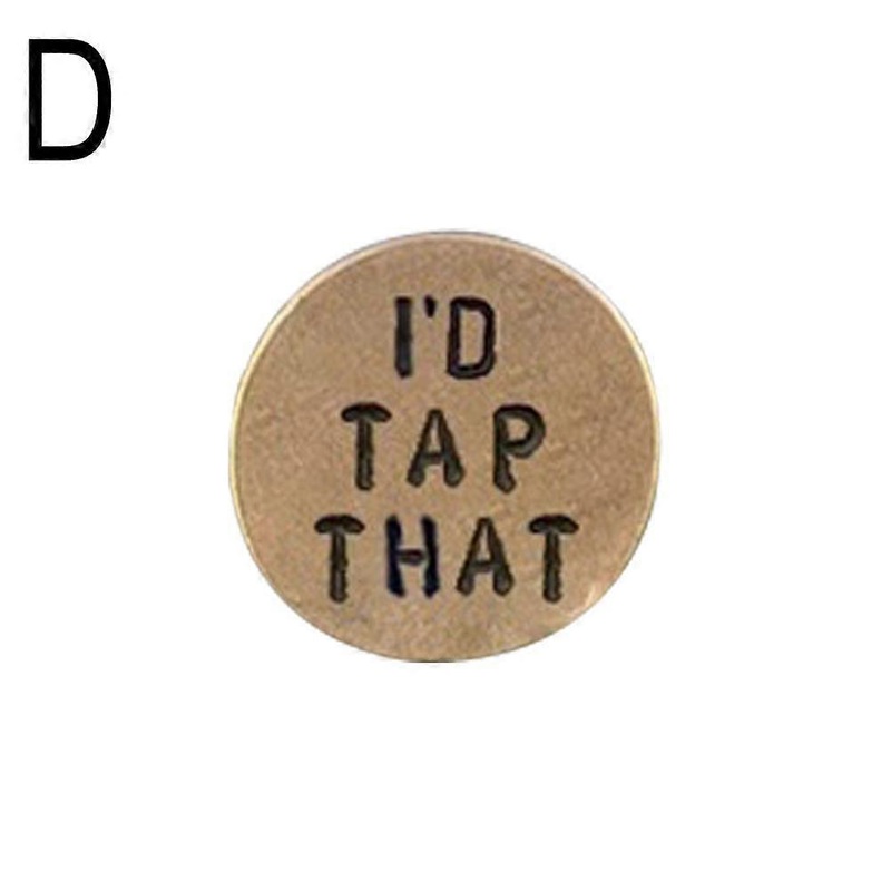 Funny Adult Golf Ball Markers for Men Women Golfer Gifts Alloy Technique