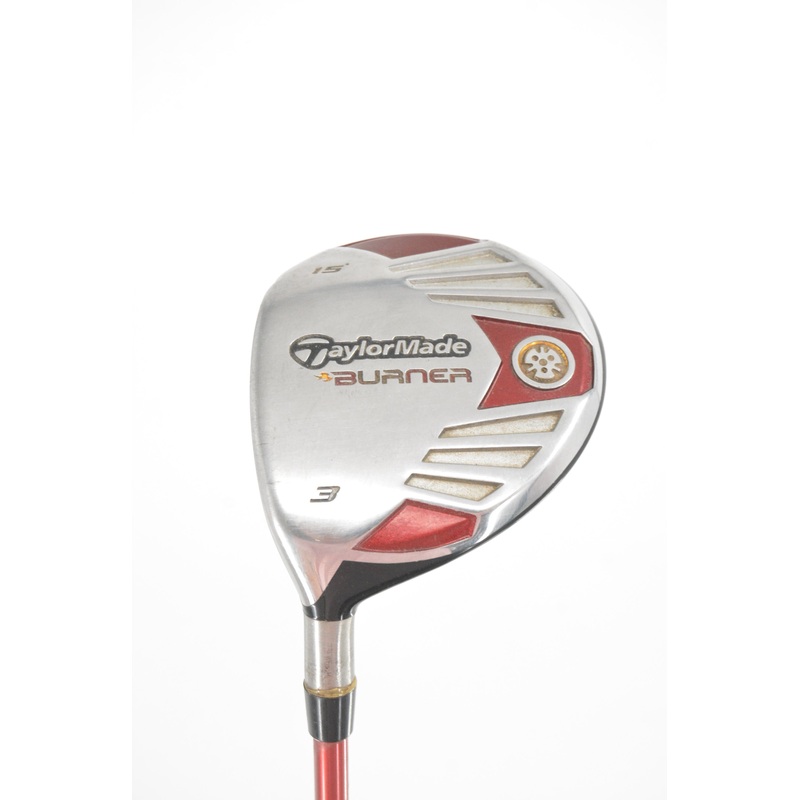 Lefty TaylorMade Burner 2007 Steel 3 Wood S Flex 44.25