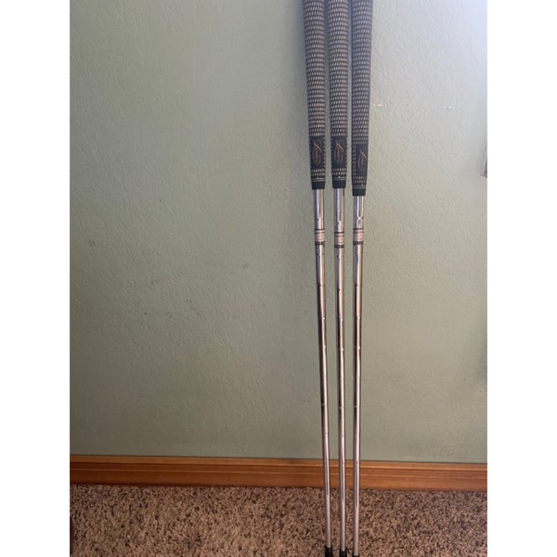 Men’s 2005 TaylorMade rac Right Handed Wedge set 52, 56, 60 Degree Steel Shaft (Used)