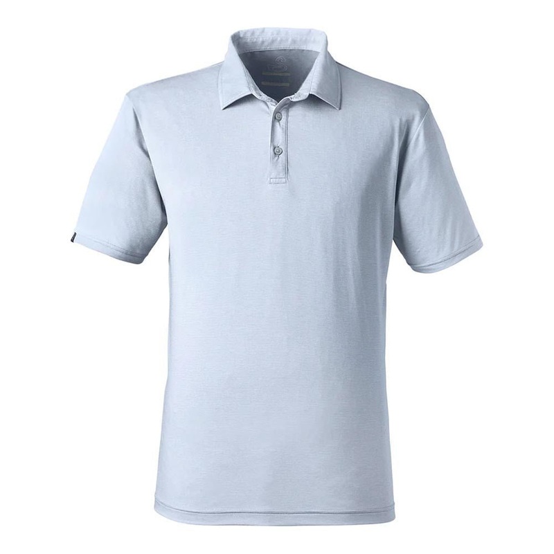 Swannies Parker Golf Polo|Sky|Charcoal|Small|Medium|Large|X-Large|XX-Large|XXX-Large