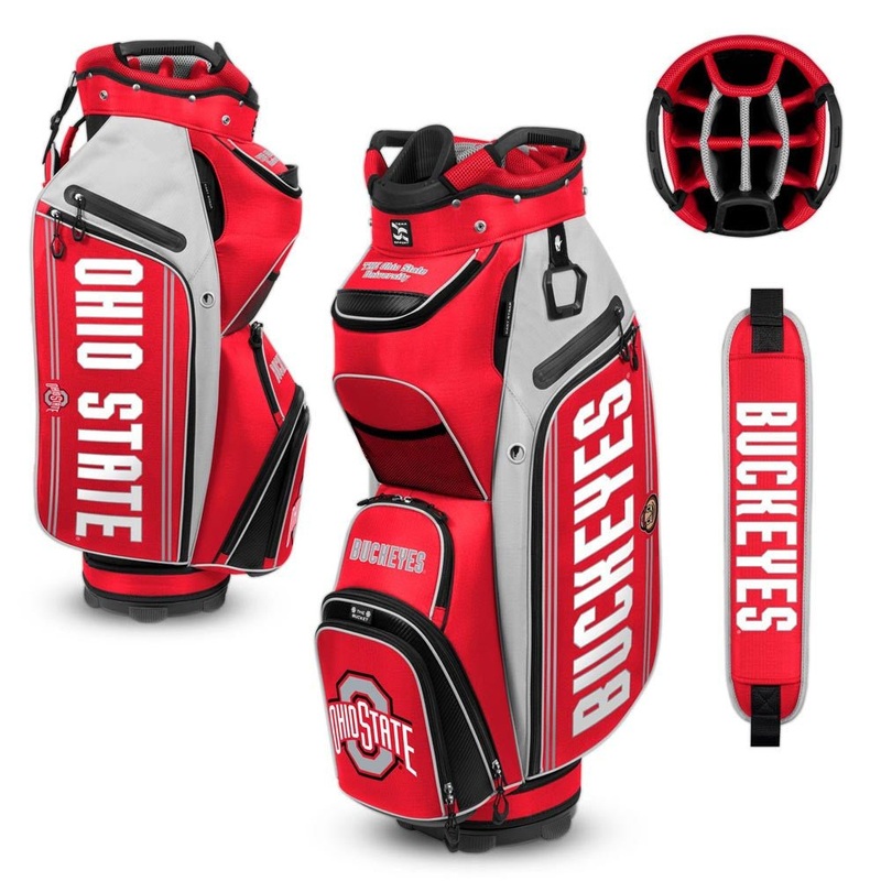 WinCraft NCAA Ohio State Buckeyes The Bucket Cart Bag