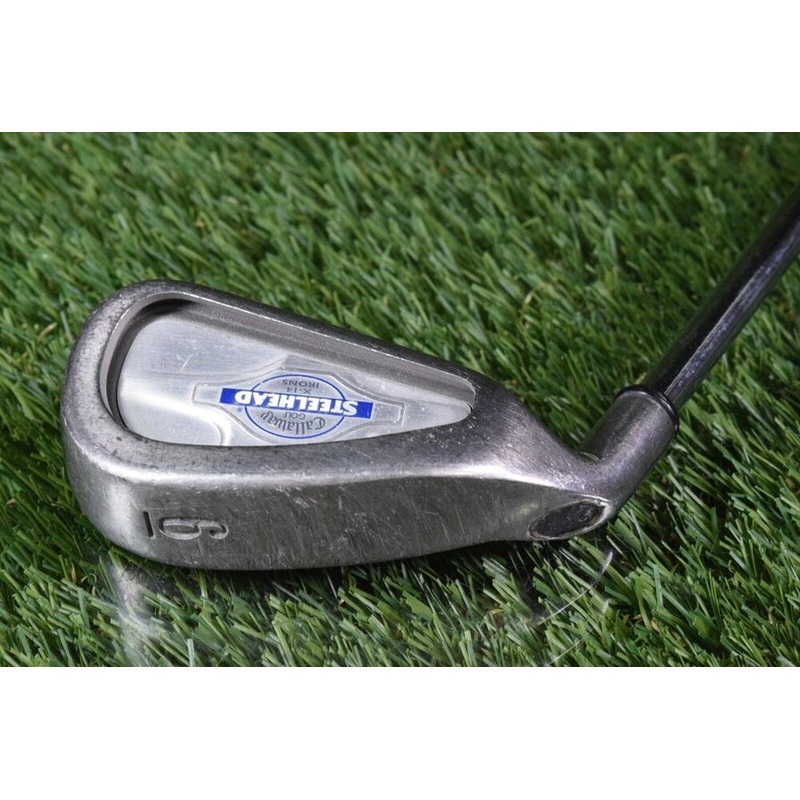 CALLAWAY GOLF STEELHEAD X-14 6 IRON W/ STEELHEAD SHAFT LEFT HANDED
