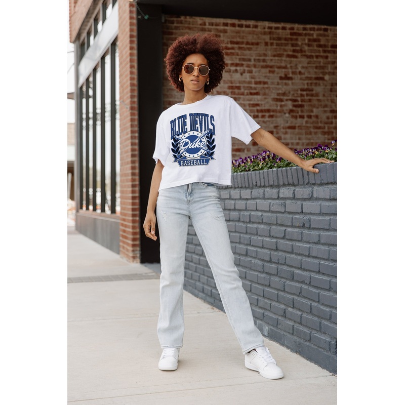 DUKE BLUE DEVILS Bases Loaded Boxy Tee