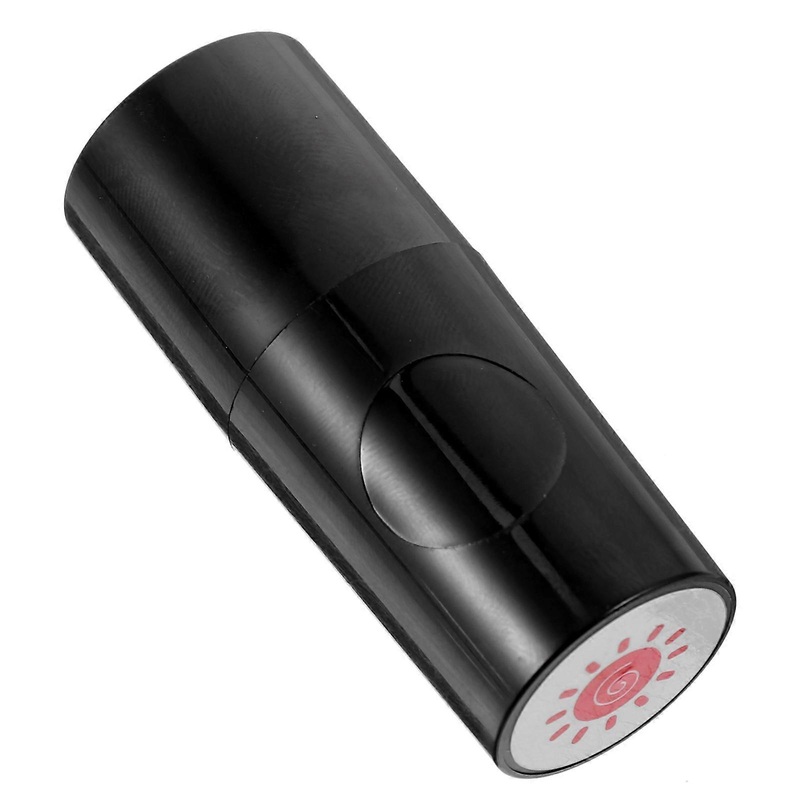 Golf Ball Marking Tool Waterproof Golf Ball Stamper for Golfing Enthusiasts Black 5.30X1.50X1.50CM Identification 1Pack