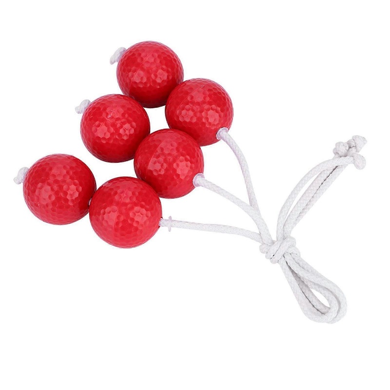 Ladder Golf Outdoor, Ladder Golf Balls, Ladder Golf Ball Set, Ladder Golf Ball, Synthetic Rubber Enrich Daily Indoor Life (Red) Ref: 2757