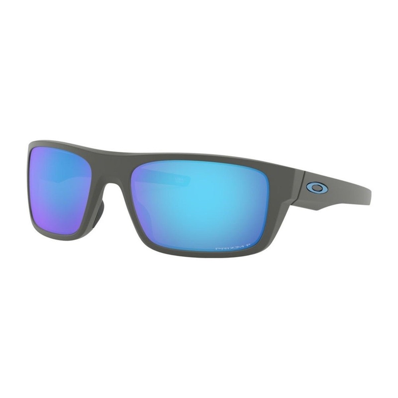 Oakley Drop Point Sunglasses – Matte Dark Grey/Prizm Sapphire Polarized