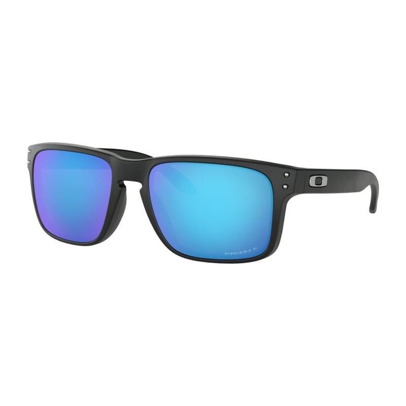 Oakley Holbrook Sunglasses – Matte Black/Prizm Sapphire Polarized