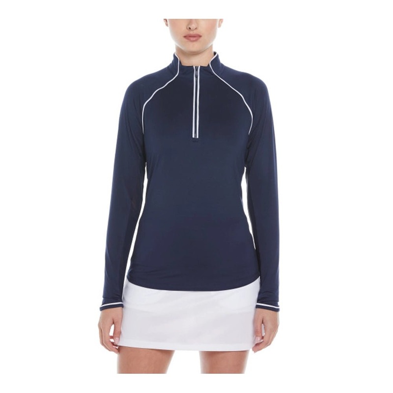 Original Penguin Women’s Veronica Sun Protection Golf 1/4 Zip