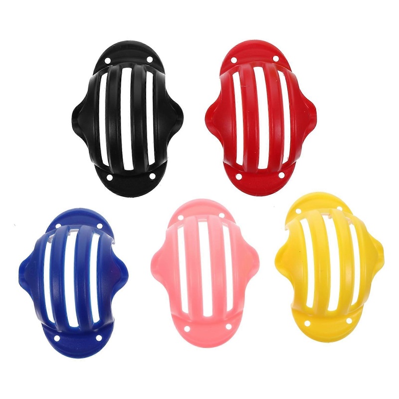 Pack of 5 Liner Drawing Golf Ball Markers Stencil Colored Pink Golf Marking Tool