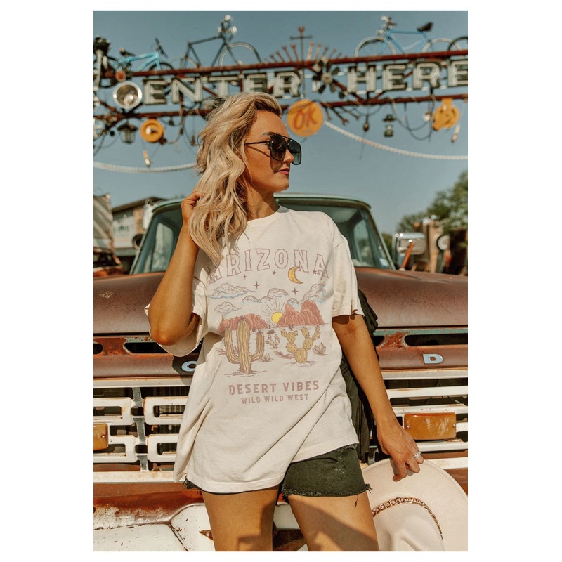 WILD WILD WEST OVERSIZED VINTAGE WASH TEE