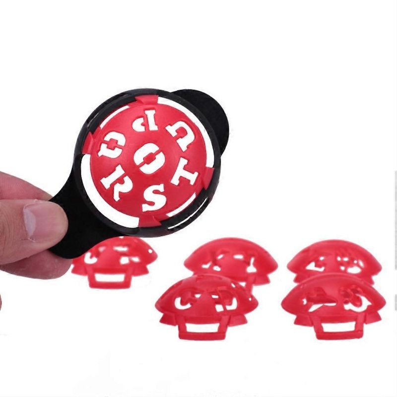 7Pcs Ball Alignment Tool Line Marker Template Letter Pattern Ball Scribe Template Drawing Alignment Tool