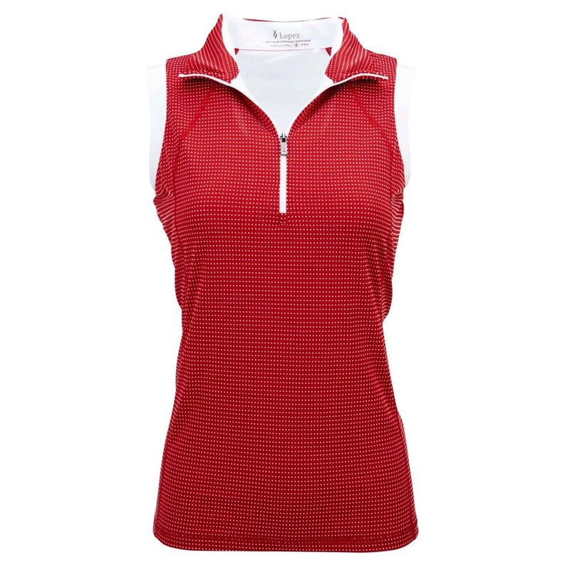 Nancy Lopez Zone Sleeveless Polo