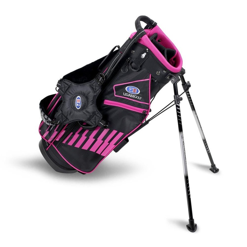 US Kids UL51-s Stand Bag|Black Pink|Grey Orange|Blue Red White