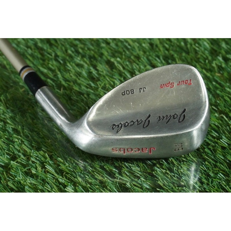 JOHN JACOBS TOUR SPIN JJ 80P SAND WEDGE SW GRAMAN SUPER FLEX 310 GRAPHITE RH