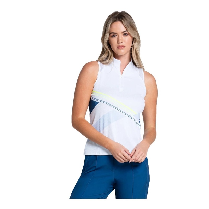 Lucky in Love Women’s Going Strong Zip Tank