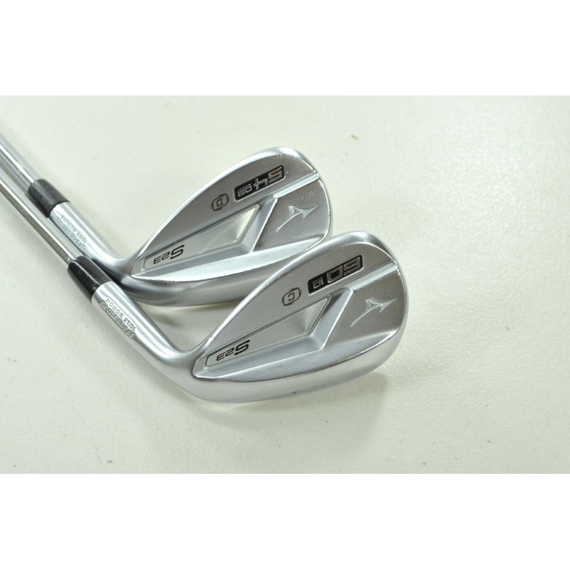 Mizuno S23 Satin Chrome 54*, 60* Wedge Set Right DG S300 95g Stiff Steel #202110