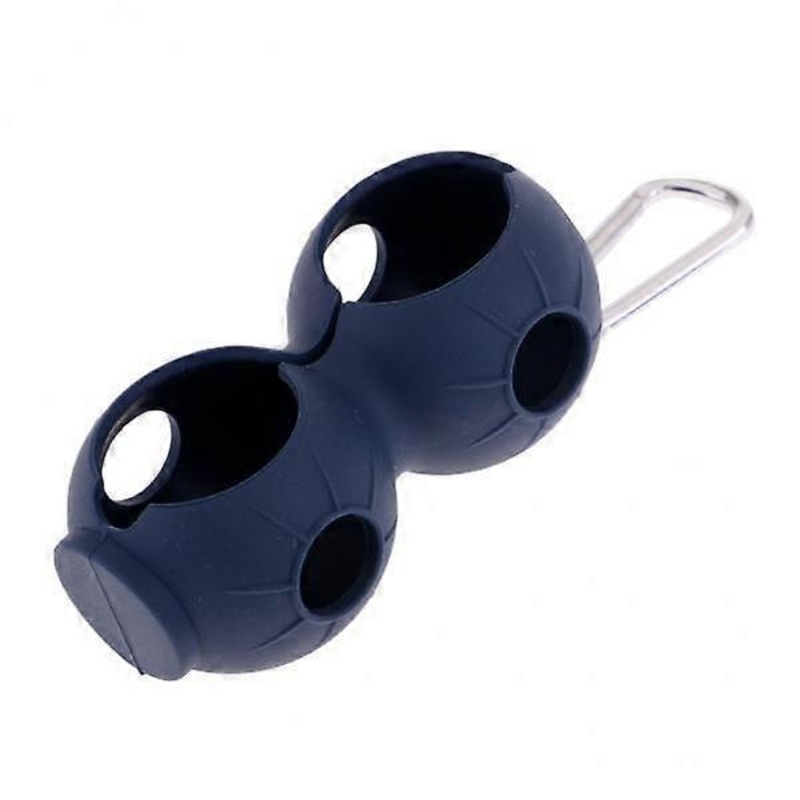 High-performance Golf Ball Holder Carrier, , Holds 2 Balls, Blue Color with