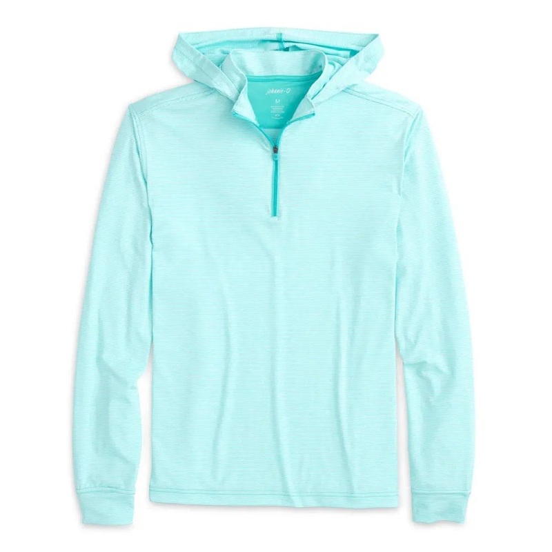 Johnnie-O Hybrid Golf Hoodie|Peacock|Small|Medium|Large|X-Large|XX-Large