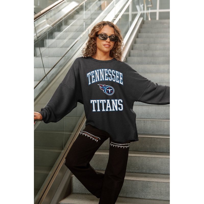 TENNESSEE TITANS RELENTLESS VINTAGE WASH CORDED PULLOVER