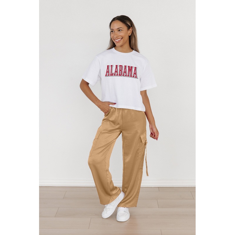 ALABAMA CRIMSON TIDE All-Star Appeal Cropped Tee By Madi Prewett Troutt
