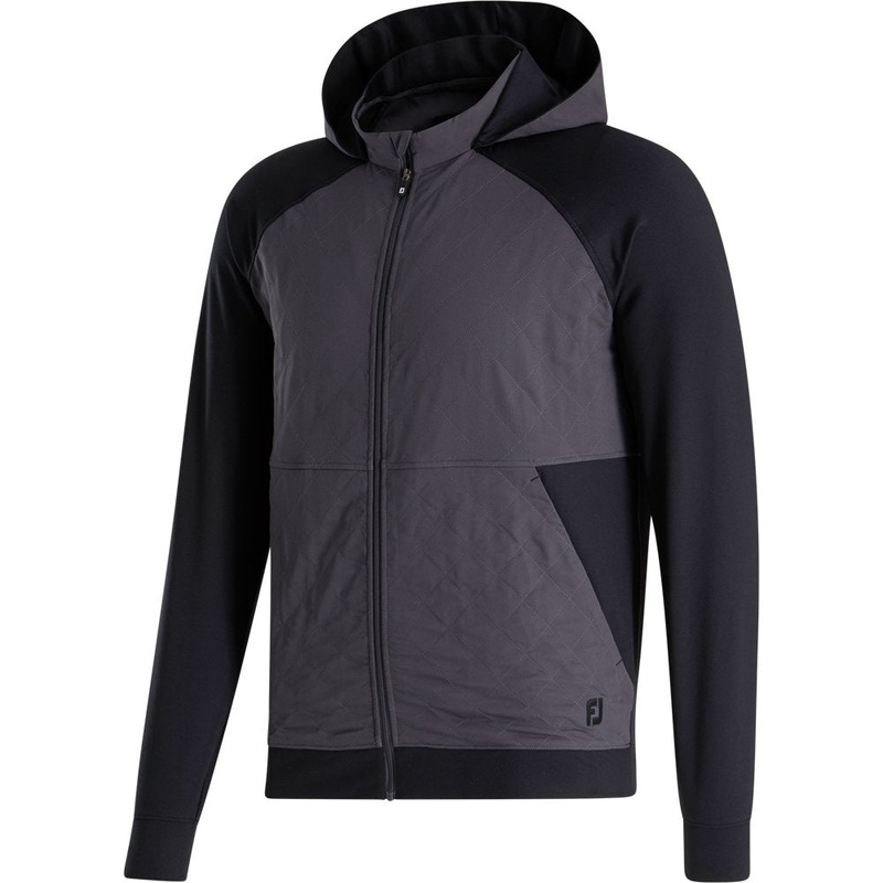 FootJoy Hybrid Golf Hoodie|Black Charcoal|Navy Grey|Heather Grey Royal|Small|Medium|Large|X-Large|XX-Large