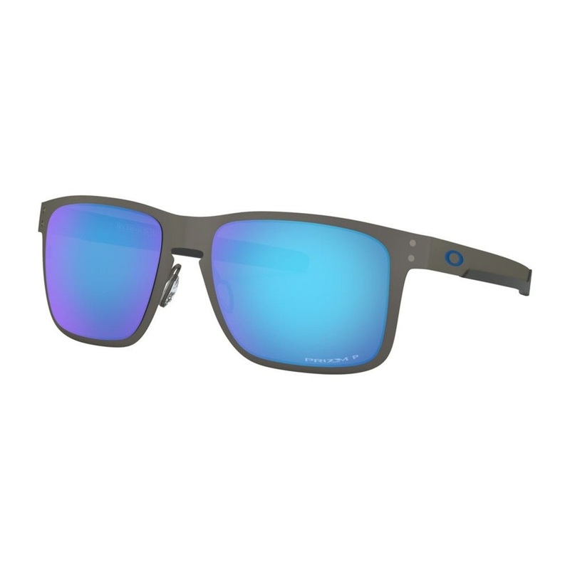 Oakley Holbrook Metal Sunglasses – Matte Gunmetal/Prizm Sapphire Polarized