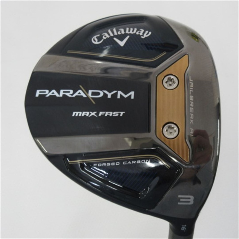 Callaway Fairway PARADYM MAX FAST 3W 16 StiffRegular SPEEDER NX 40 for CW