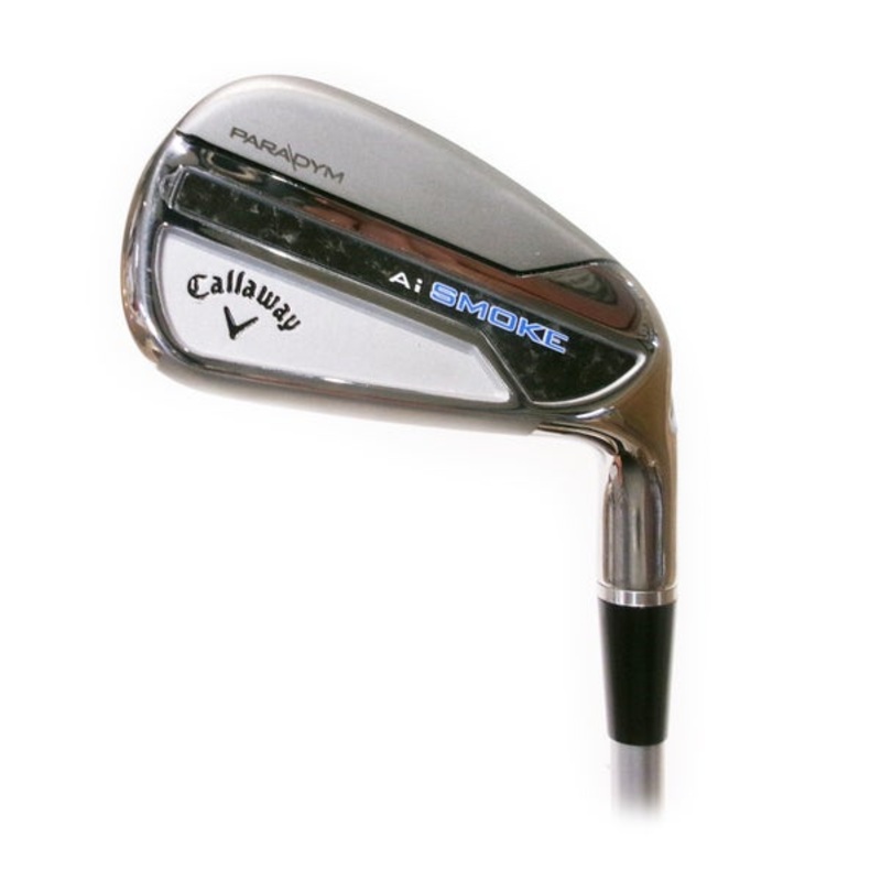 Callaway Paradym Ai Smoke Fitting Cart 7 Iron 2* Flat Graphite Aldila Ascent 50