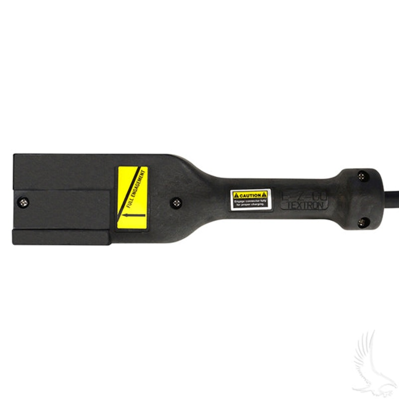 DC Cord, PowerWise 9′, E-Z-Go 48V Notched Industrial Plug