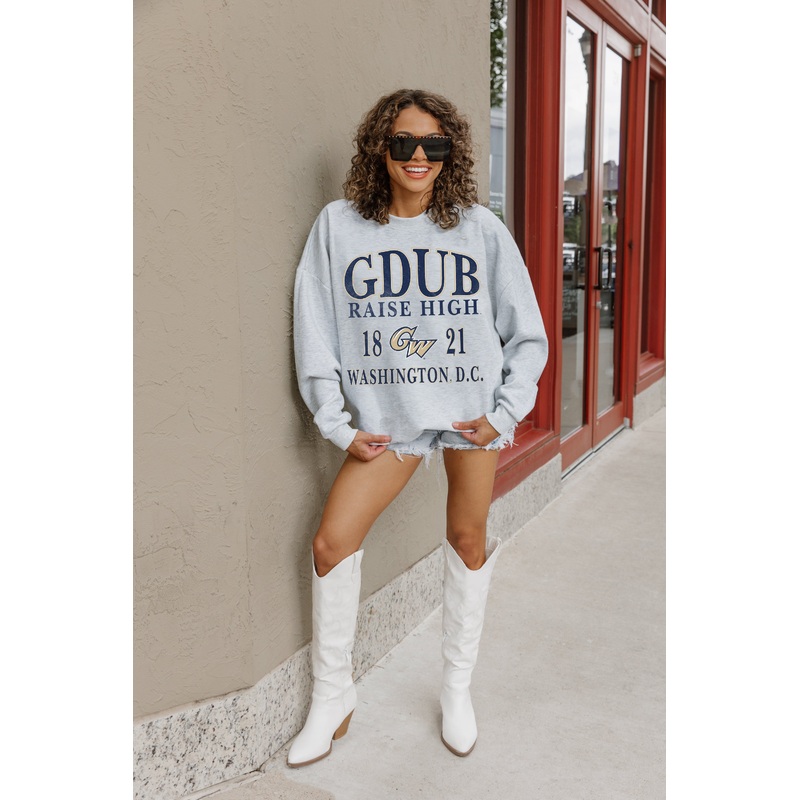 GEORGE WASHINGTON REVOLUTIONARIES Allegiance Fleece Drop-Shoulder Pullover