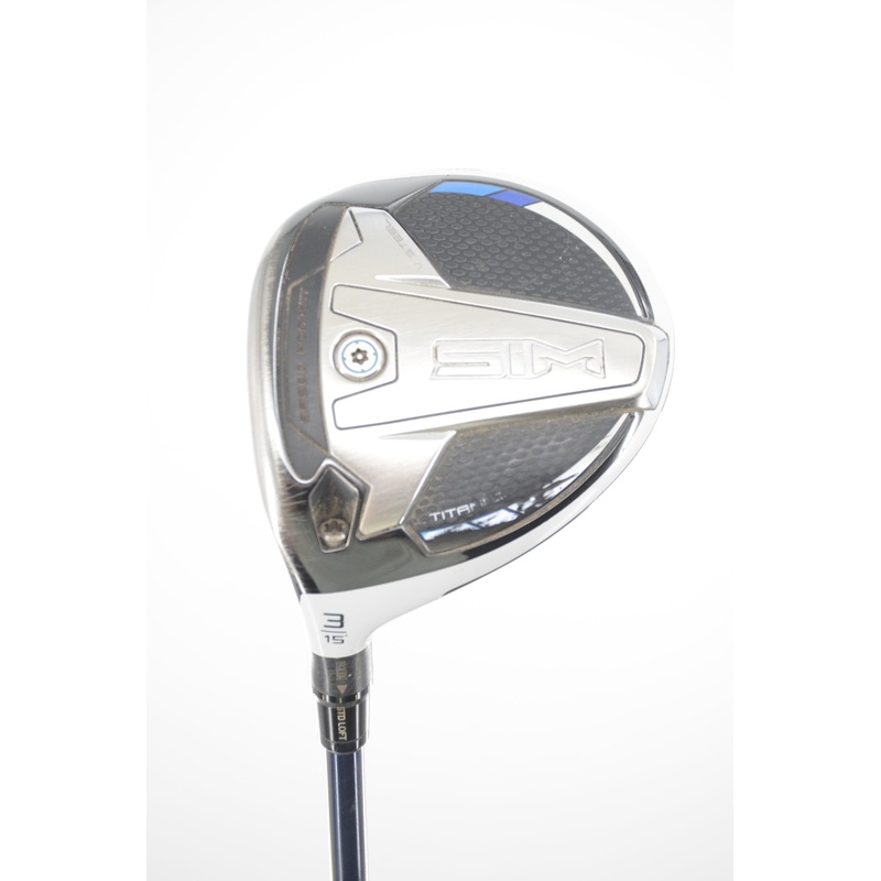 Lefty TaylorMade SIM Ti 3 Wood S Flex 43.25