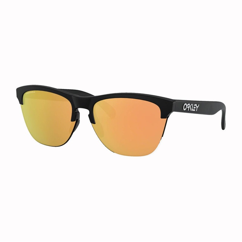Oakley Frogskins Lite Sunglasses – Matte Black/Prizm Rose Gold