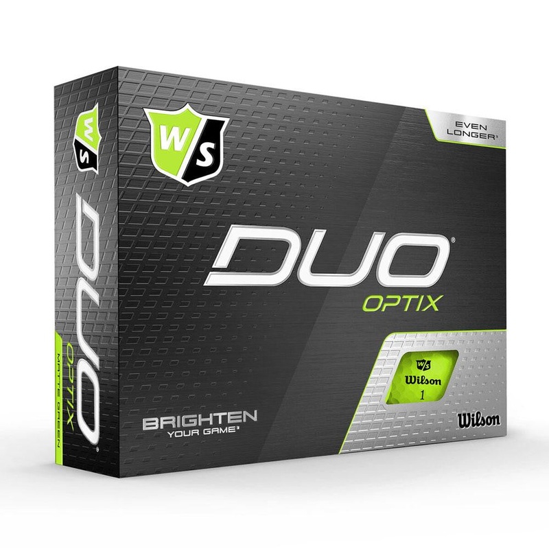 Wilson DUO Optix Golf Balls – Green