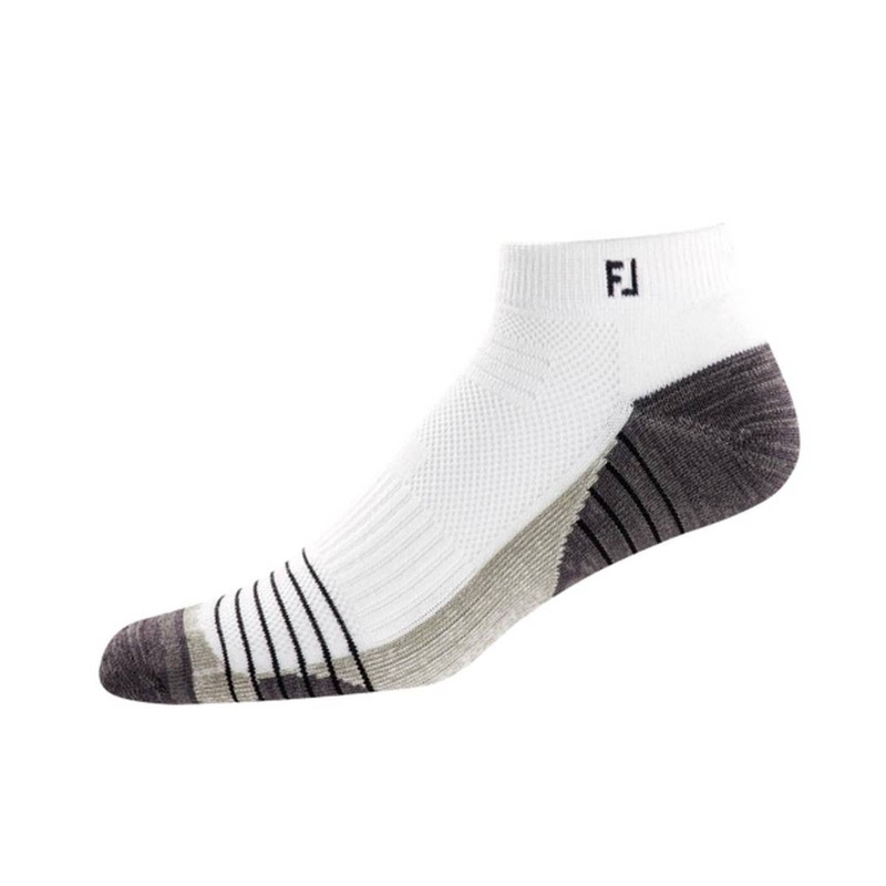 FootJoy TechSof Tour Sport Sock – White