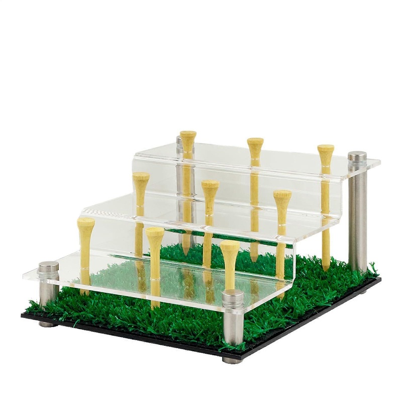 Golf Ball Presentation Holder Acrylic Display Stand for Office Table Home Decor Bedroom Living Room Storage