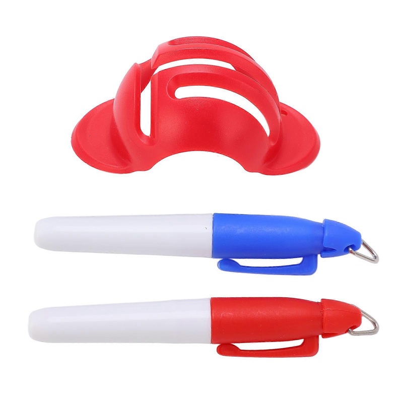 Golf Line Drawing Device Marker Stencil Golf Ball Triple Track 3 Line Marker For Alignment