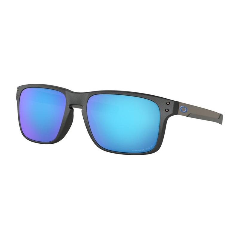 Oakley Holbrook Mix Sunglasses – Steel/Prizm Sapphire Polarized