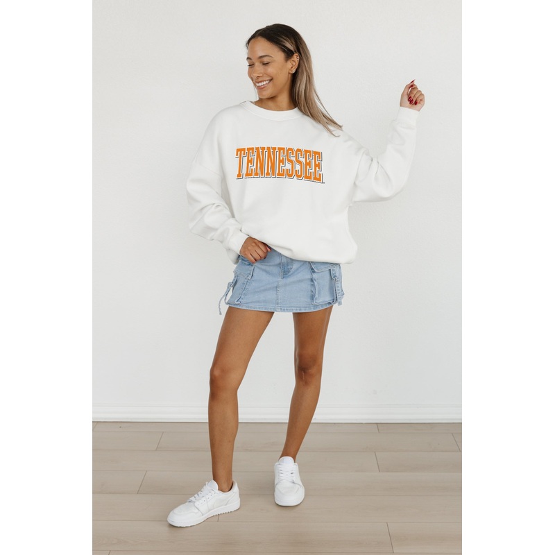 TENNESSEE VOLUNTEERS All-Star Appeal Fleece Crew Pullover By Madi Prewett Troutt