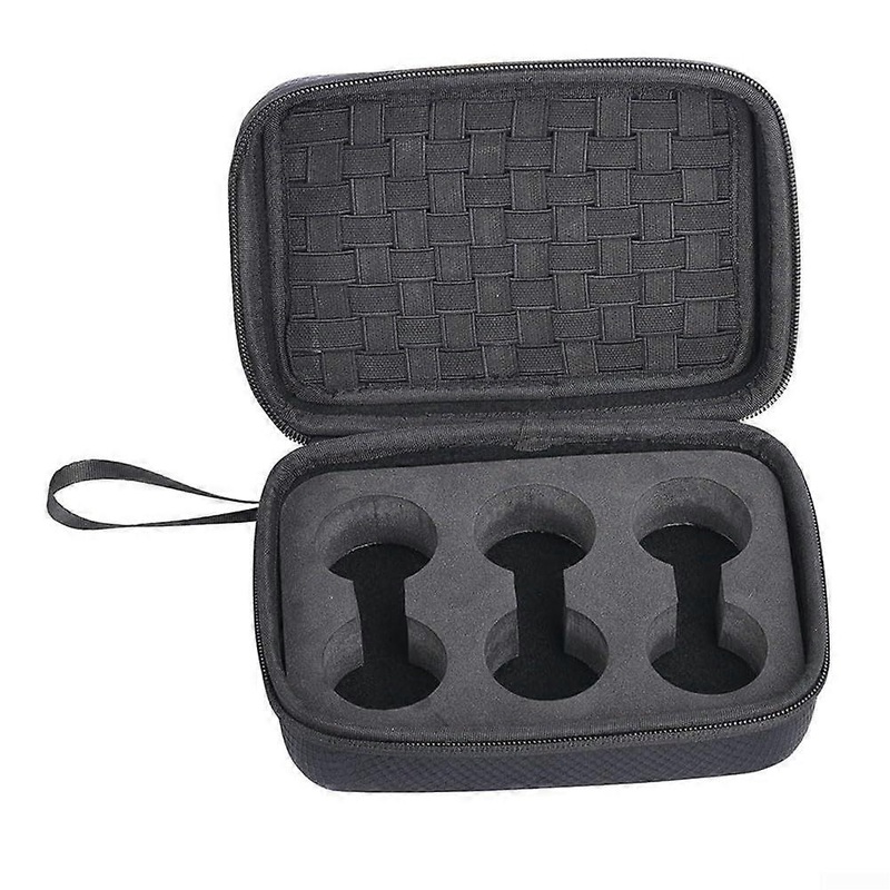 Efficient Golf Ball Holder with Grip, Holds 6 Balls, Includes Tees and Green Forks, EVA Case for Easy Storage