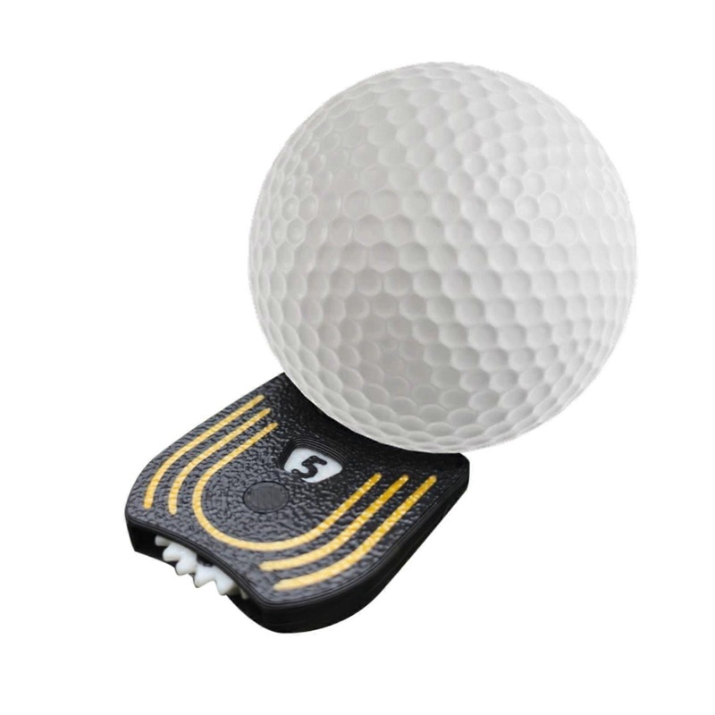 Golf ball markers and stroke counters