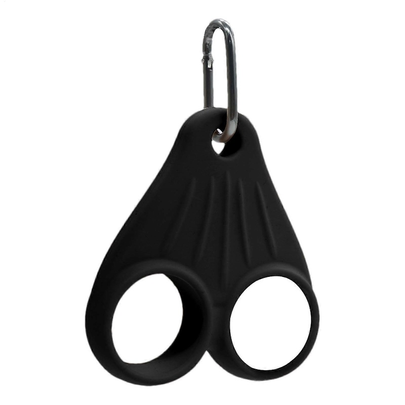 Golf Ball Organizer, Silicone Balloon with Clip – Black Golf Ball Holder for Outdoor Sports Accessories