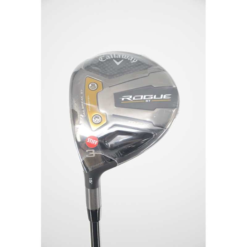 NEW Lefty Callaway Rogue St Max 3 Wood S Flex 42.75