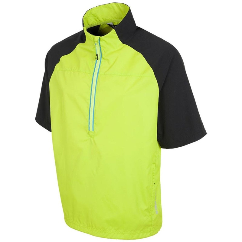 Sunice Winston Short Sleeve Packable Golf Wind Shirt