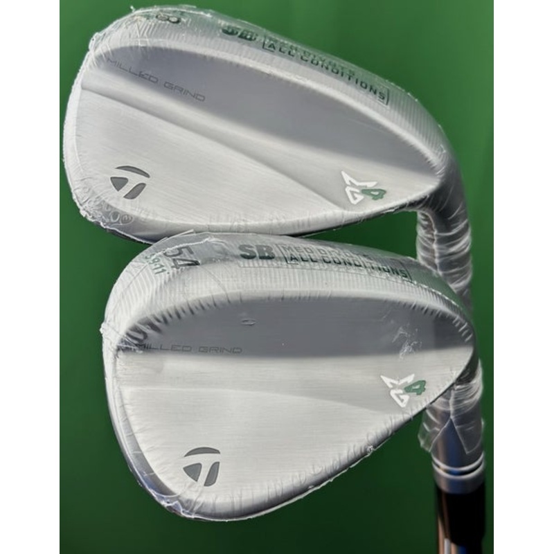 TaylorMade Milled Grind MG4 Wedge Set 54-11*, 58-11* Sand Lob SW LW Steel NEW!