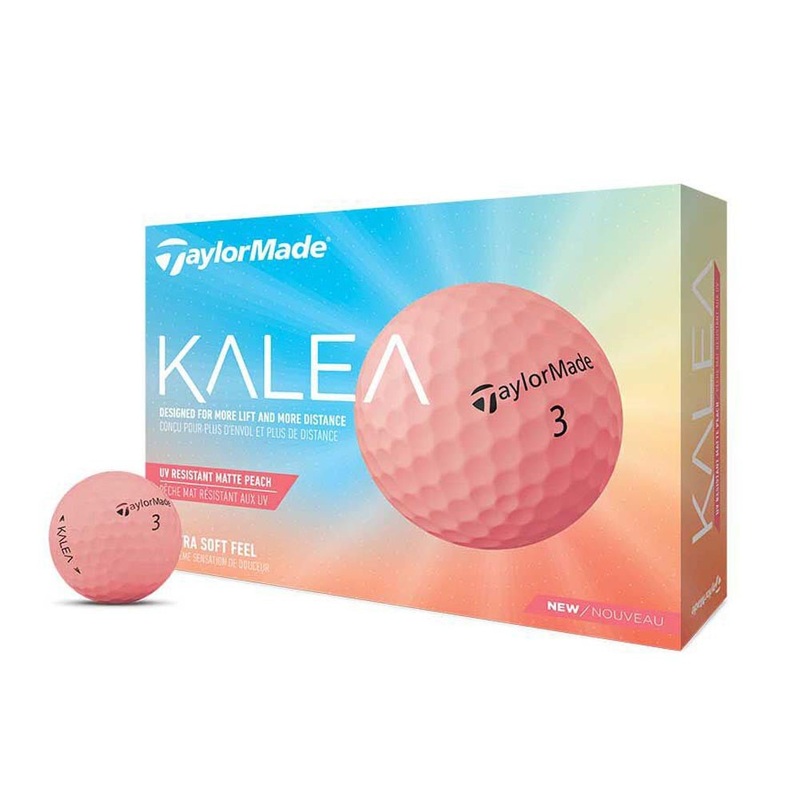 TaylorMade Women’s Kalea Golf Balls – Matte Peach – 2022