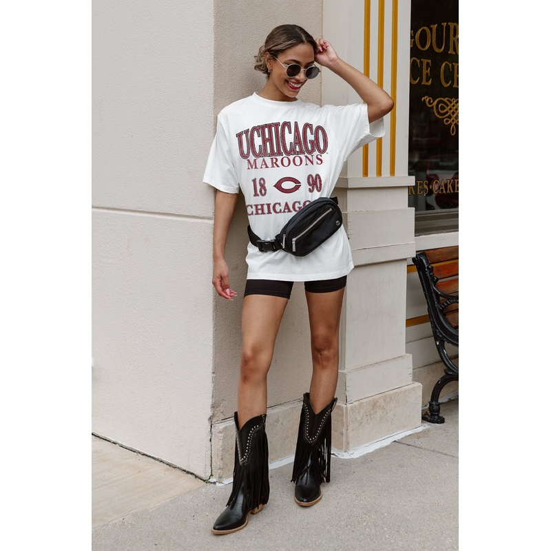 U CHICAGO MAROONS Unity Oversized Tee