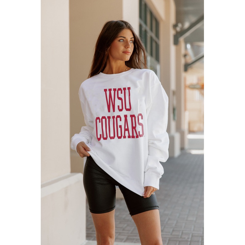 WASHINGTON STATE COUGARS Play By Play Crew Fleece By Madi Prewett Troutt