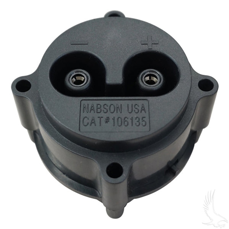 DC Receptacle, Yamaha G19/G22 48V Electric 96+ PN# CGR-064